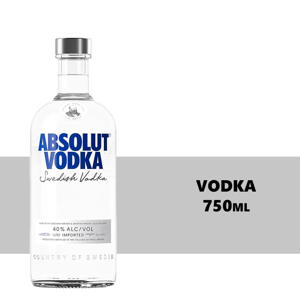 Vodka Sueca Absolut Tradicional 750ml