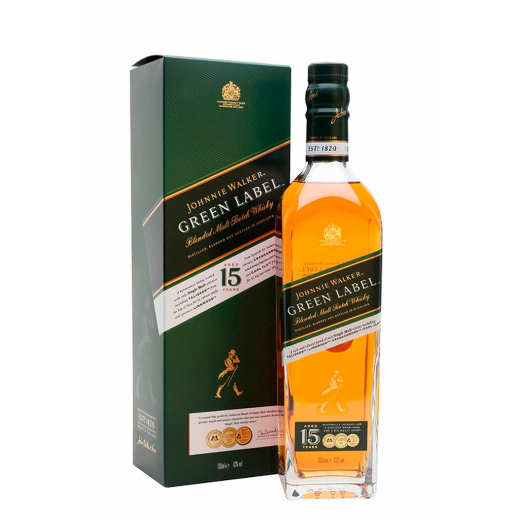 Whisky Johnnie Walker Green Label 750ml