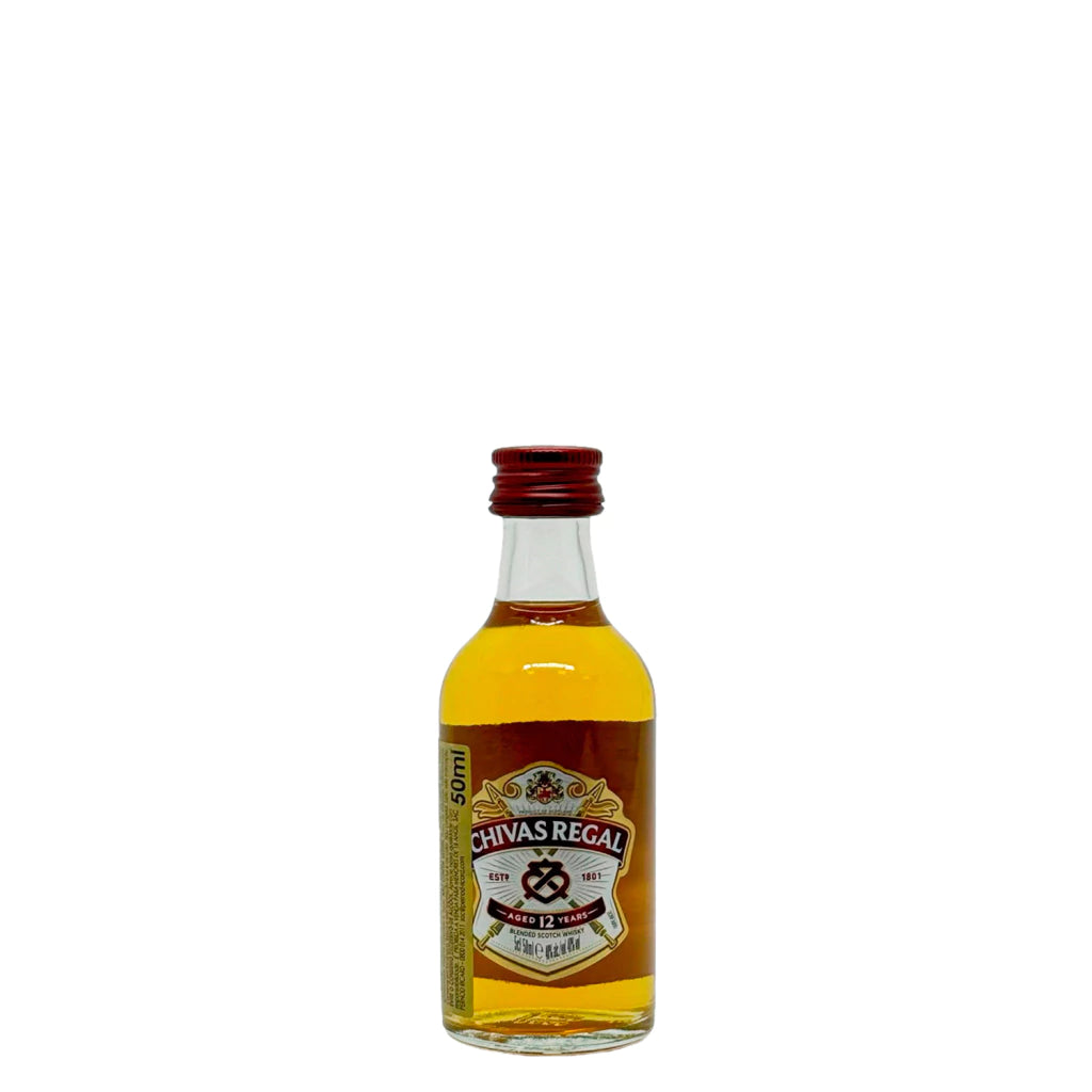 Miniatura Whisky Chivas Regal 12 Anos 50ml 12 Unidades
