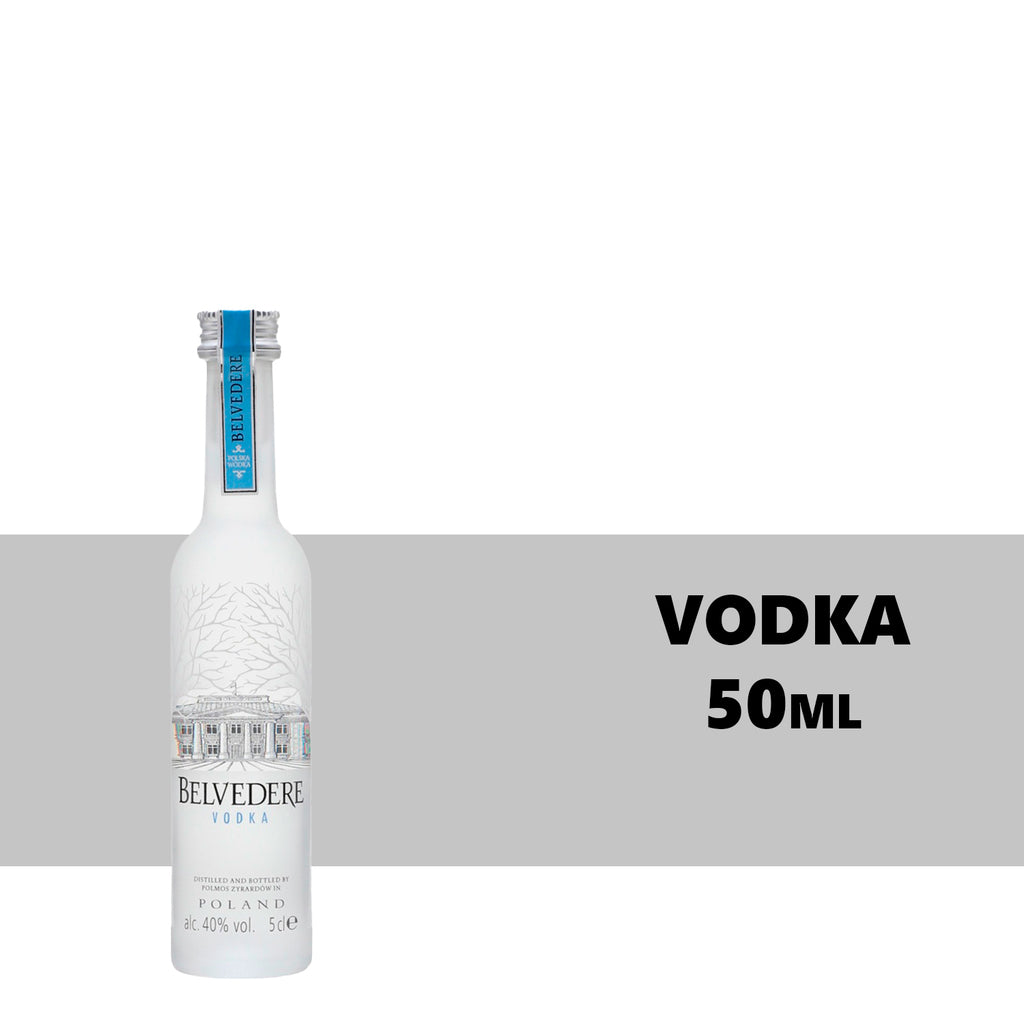 Miniatura Vodka Belvedere Garrafa 50ml
