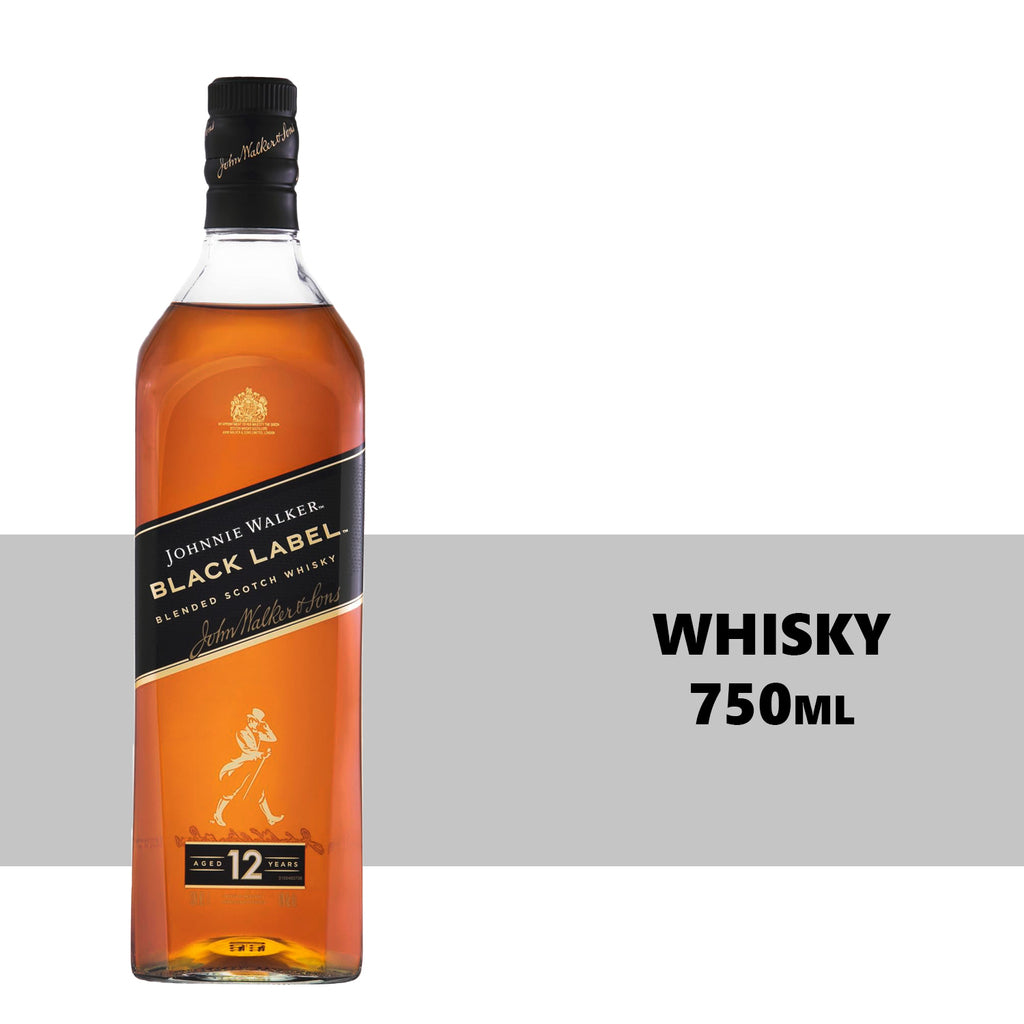 Whisky Johnnie Walker Black Label 750ml