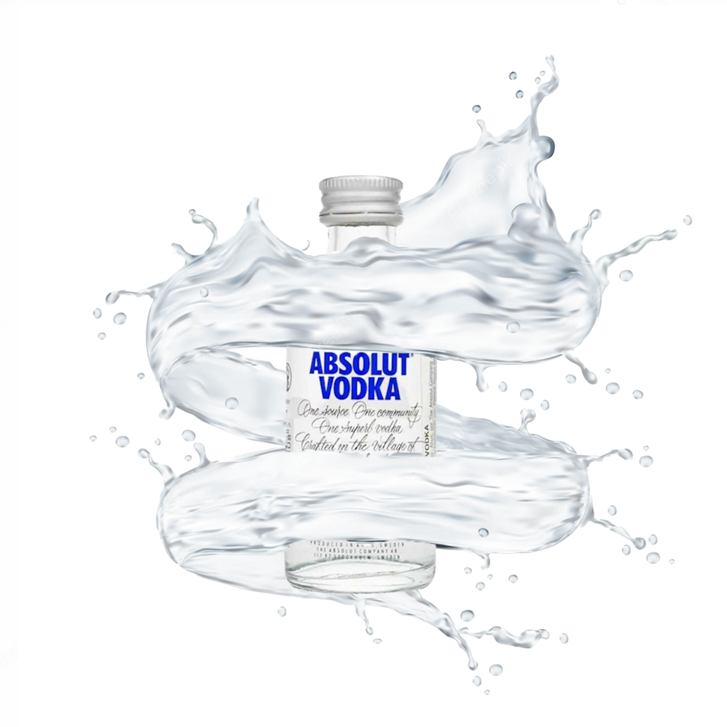 Miniatura Vodka Sueca Absolut Tradicional 50ml