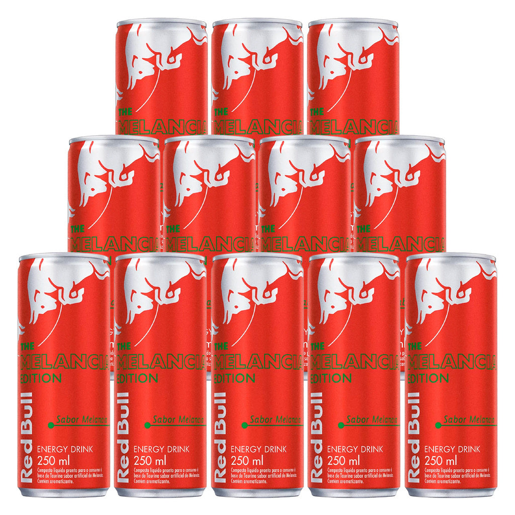 Energético Red Bull Melancia 250ml 12 Unidades