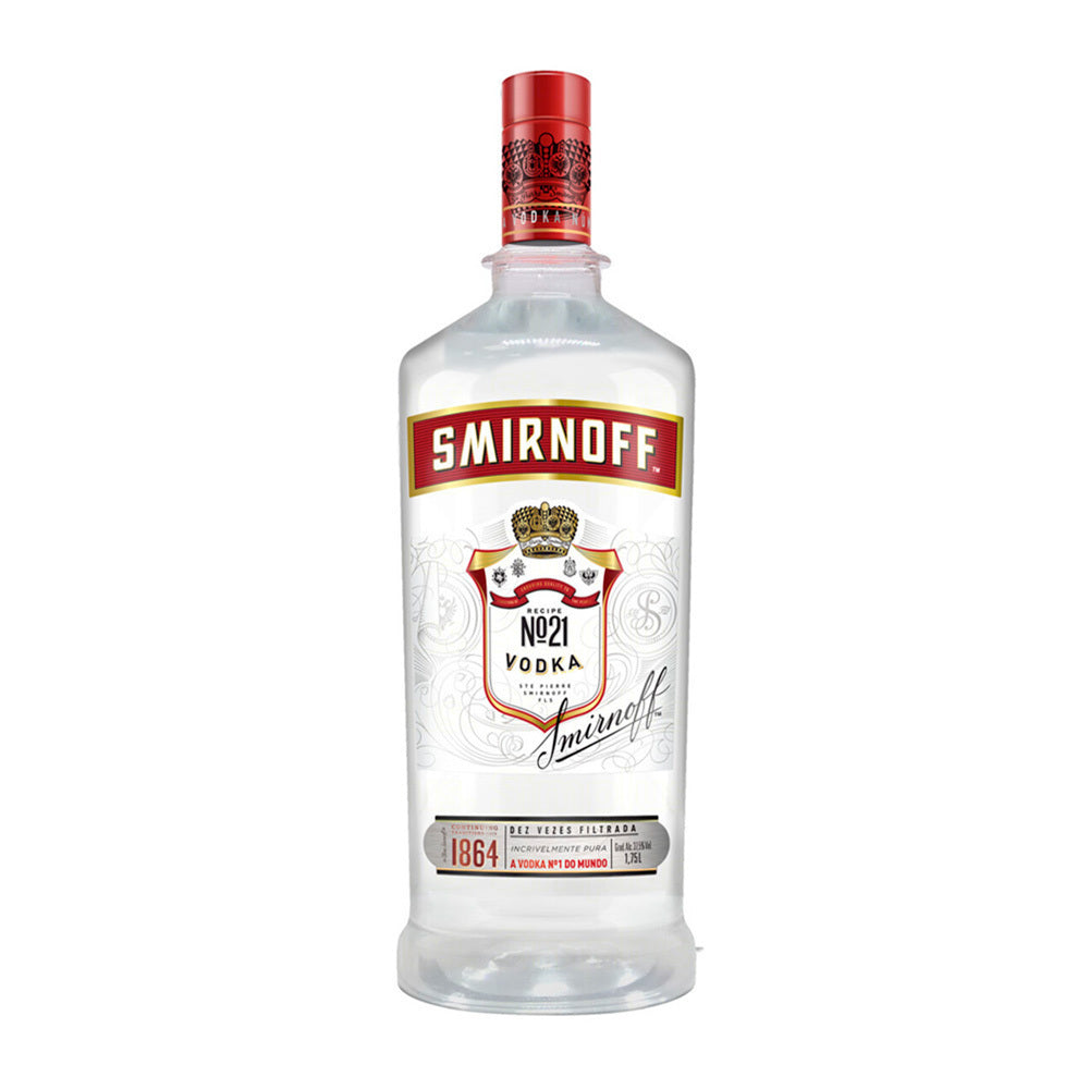 Vodka Destilada Smirnoff 1,75l