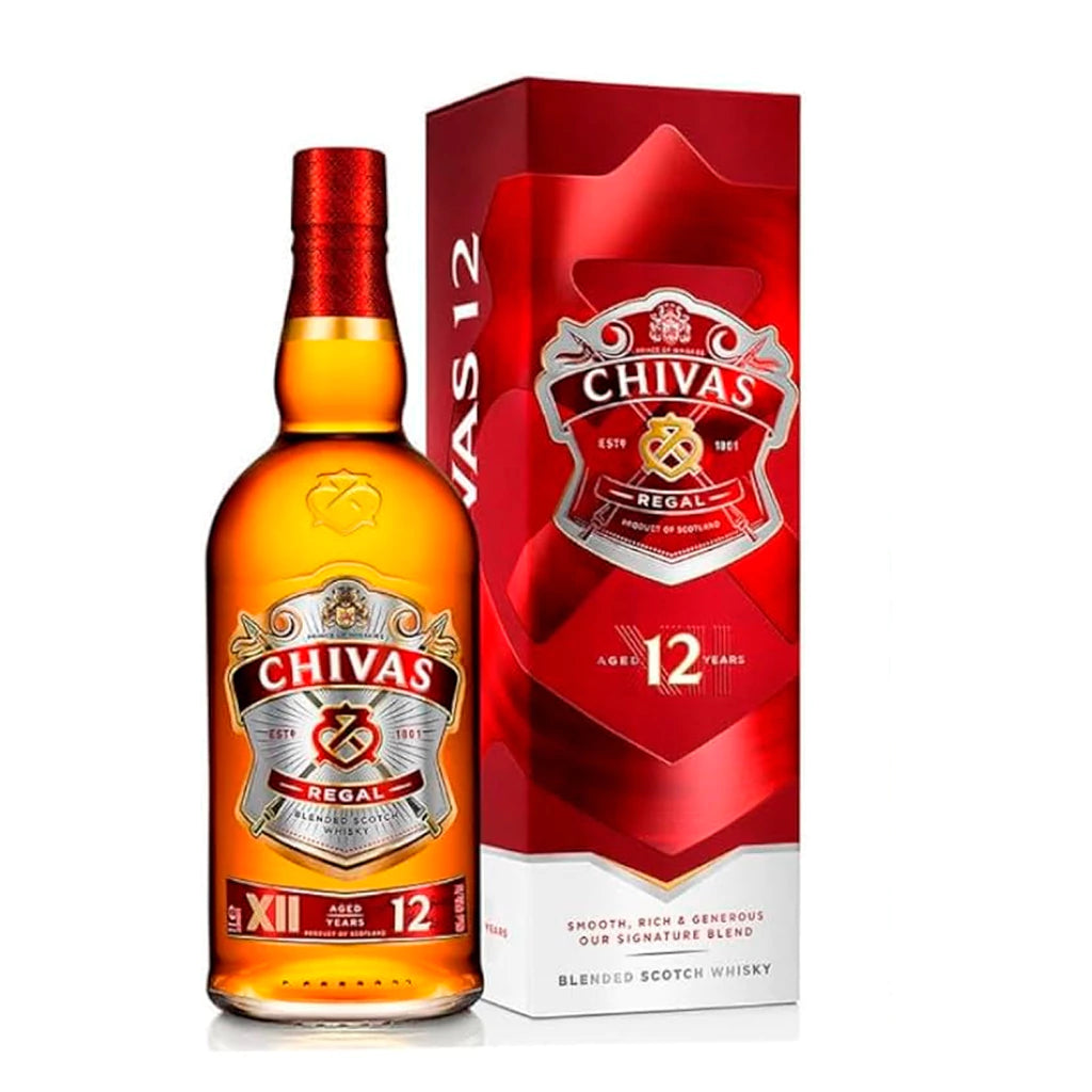 Whisky Chivas Regal 12 Anos Blended Scotch Whisky 750ml