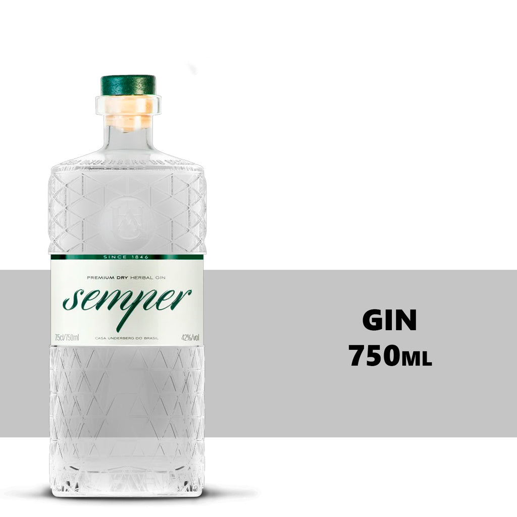 Gin Semper Premium Dry Herbal 750ml