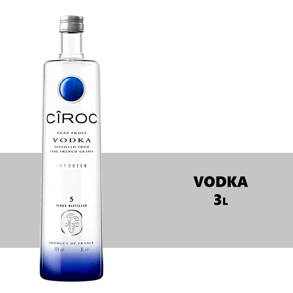 Vodka Francesa Cîroc Tradicional 3l
