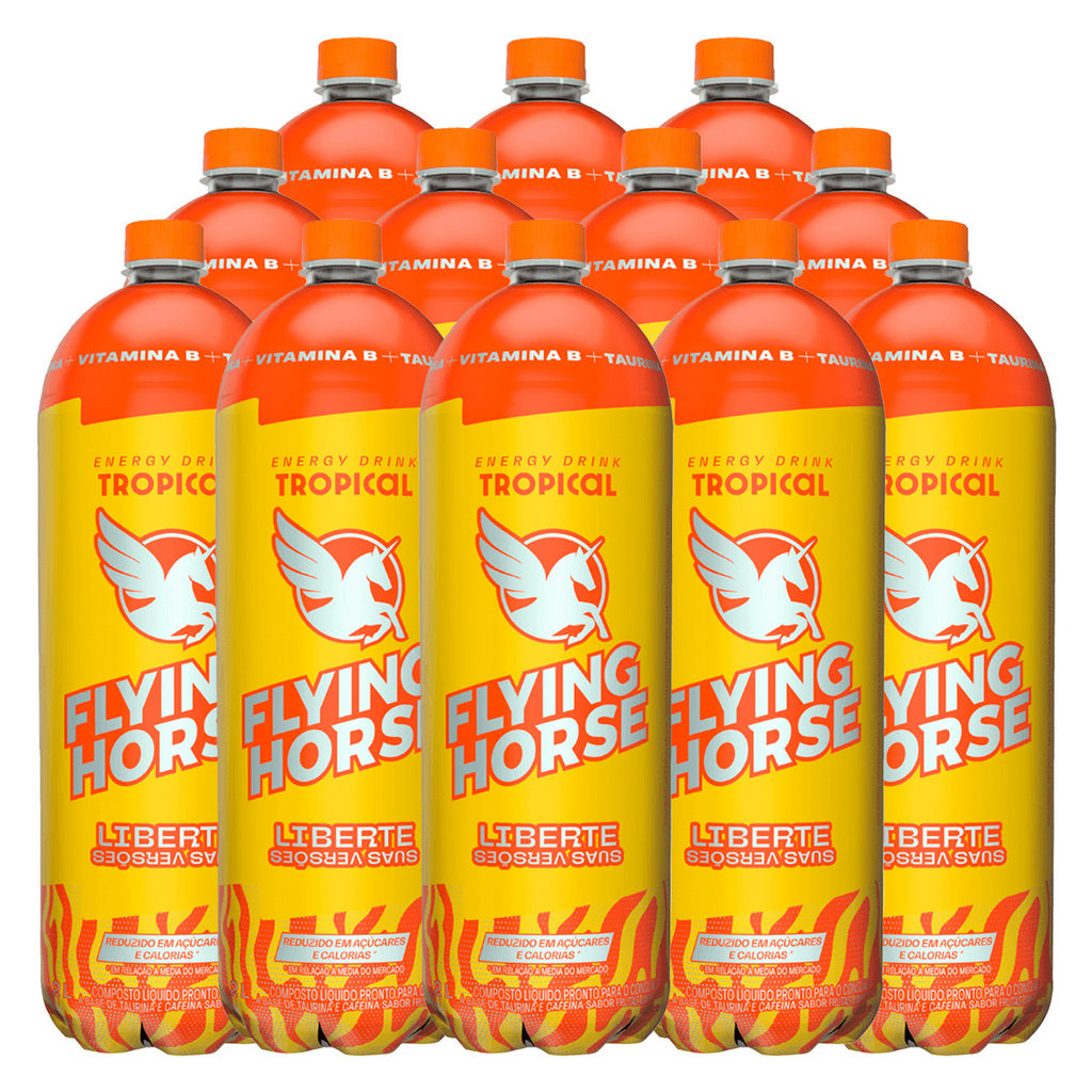 Energético Flying Horse Energy Drink Tropical 2l 12un