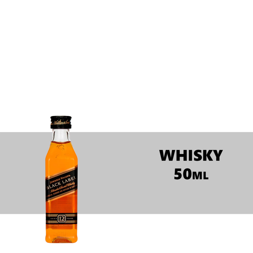 Miniatura Whisky Johnnie Walker Black Label 50ml
