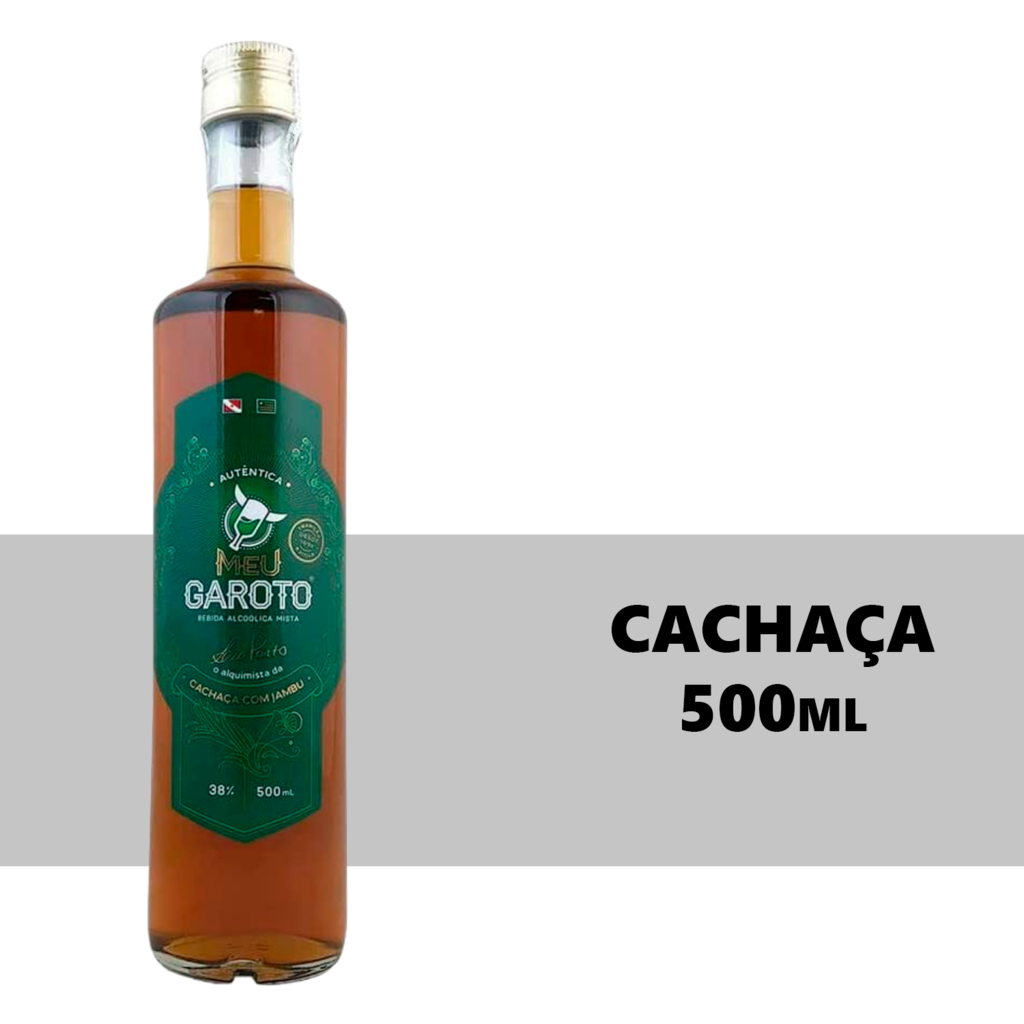 Cachaça de Jambu Meu Garoto Garrafa 500ml
