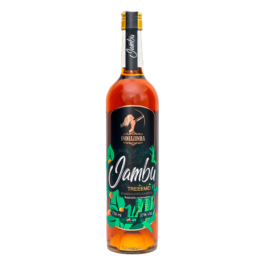 Cachaça Mista de Jambu Indiazinha 750ml