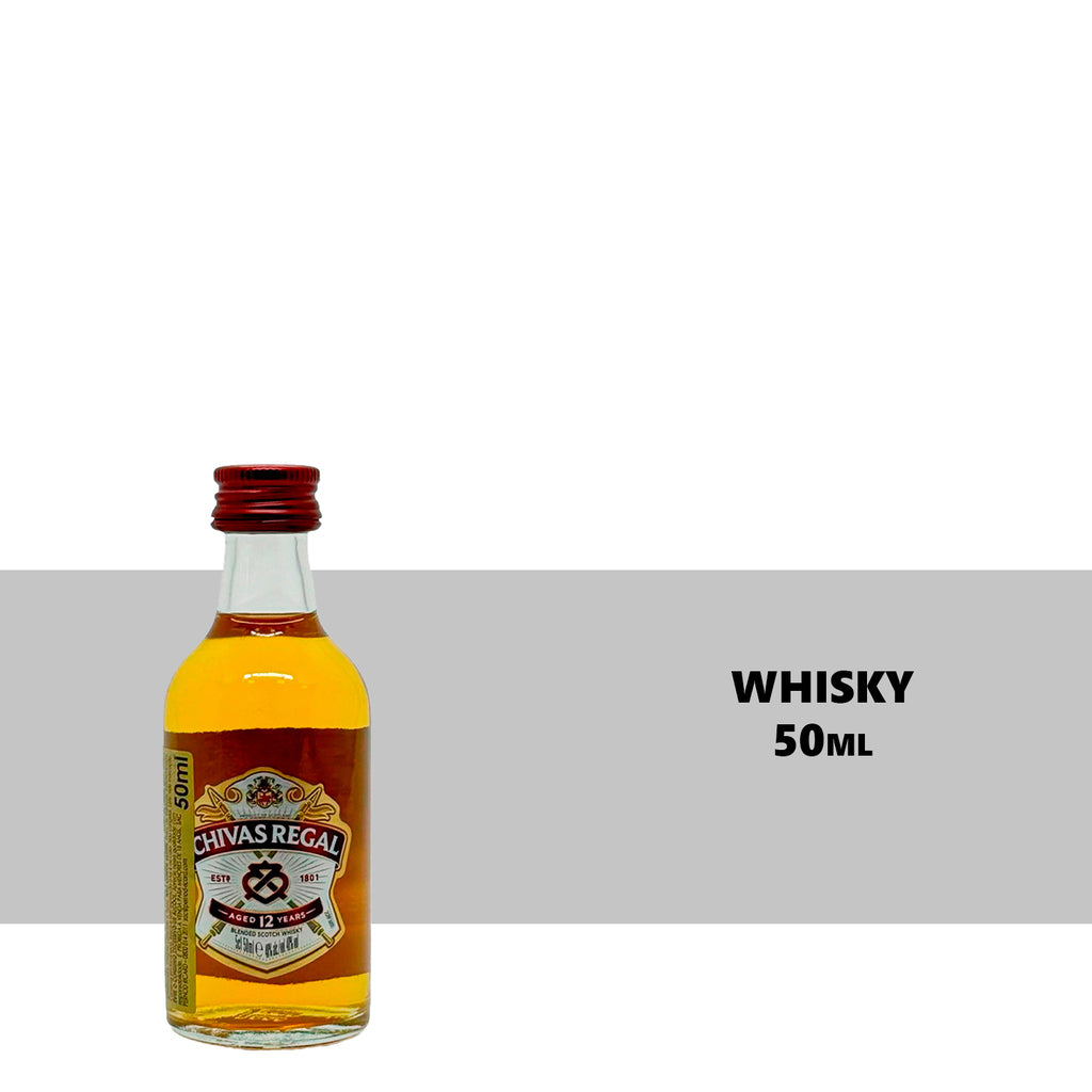 Miniatura Whisky Chivas Regal 12 Anos 50ml