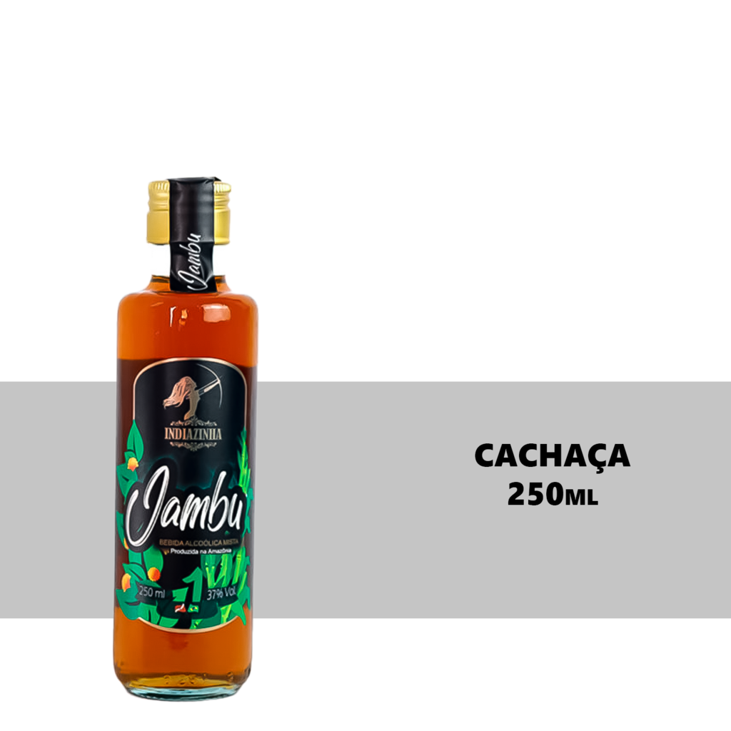 Cachaça Mista de Jambu Indiazinha 250ml