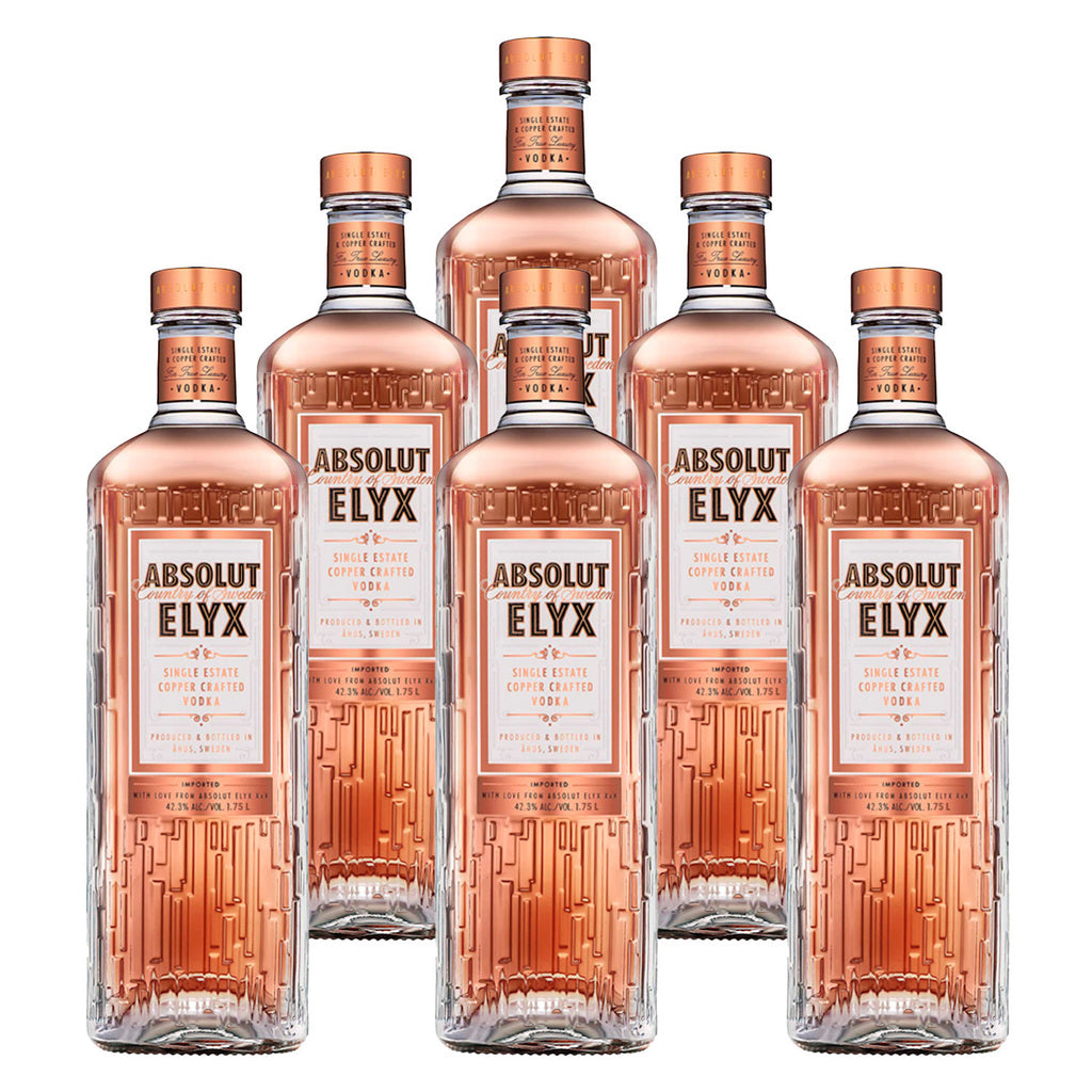 Vodka Sueca Absolut Elyx 1,75l 6 Unidades