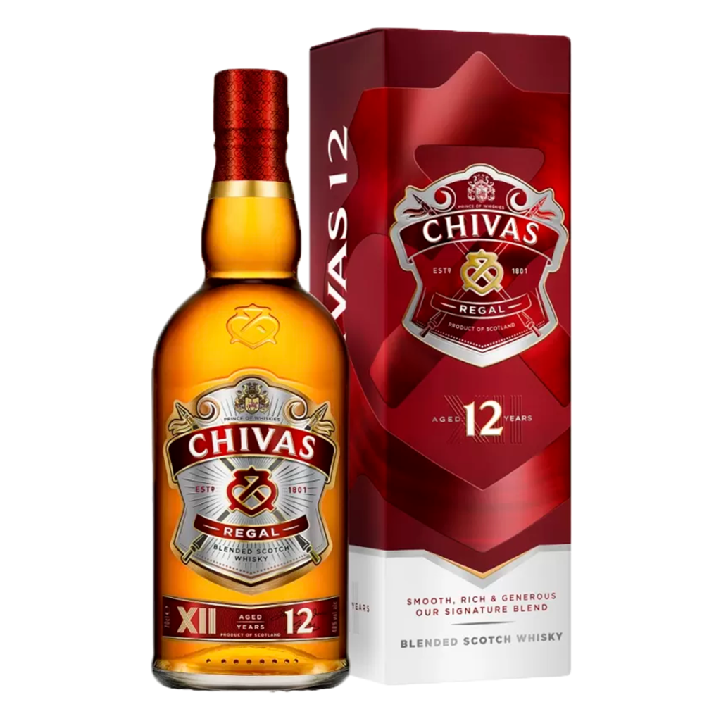Whisky Escocês Chivas Regal 12 Anos 1l