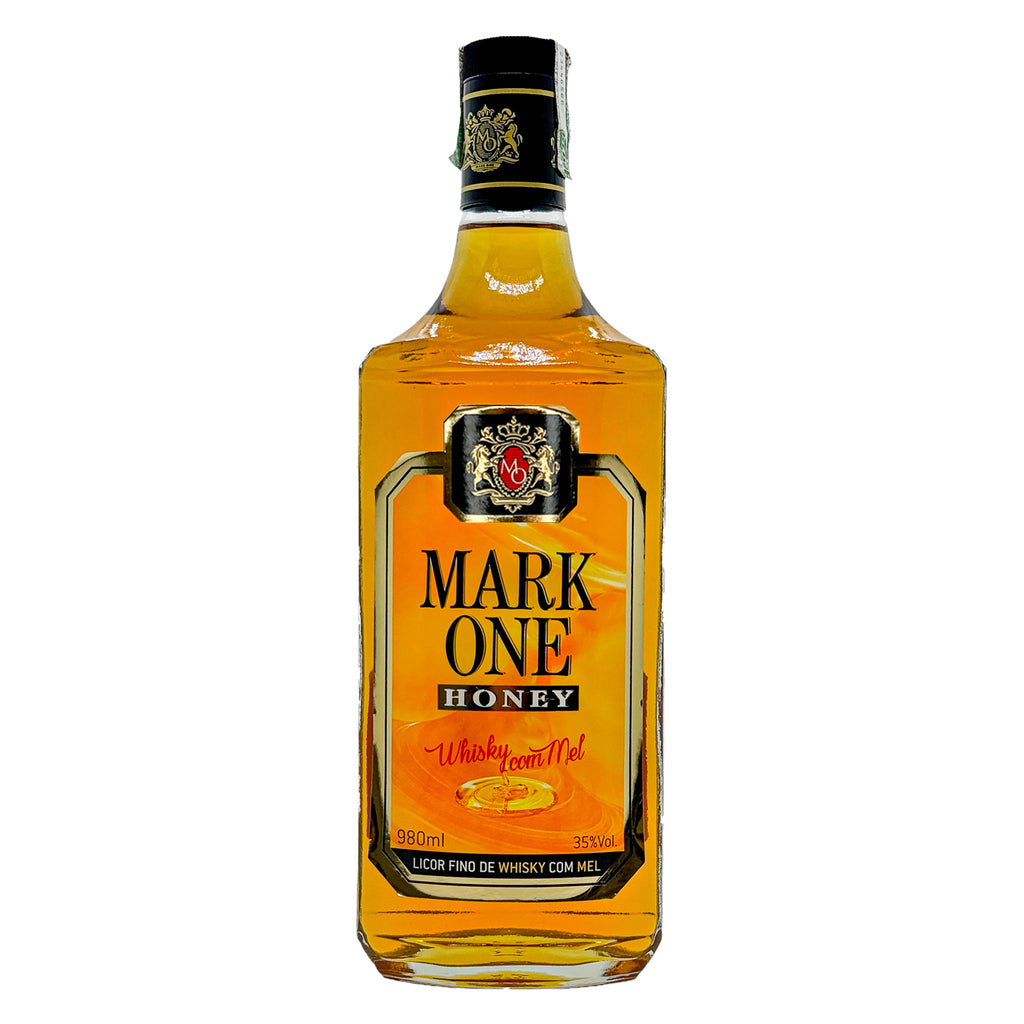 Whisky Nacional de Mel Mark One Honey 980ml