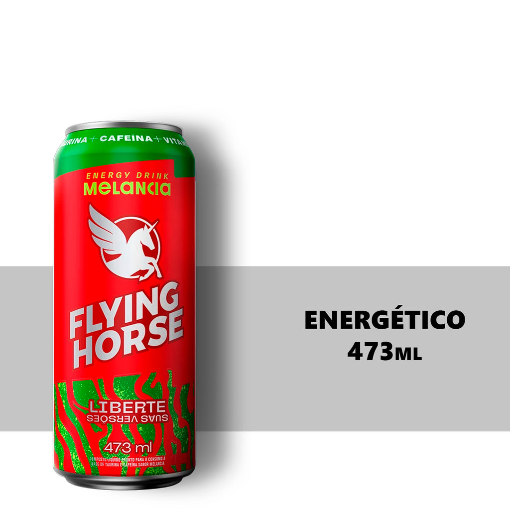 Energético Flying Horse Energy Drink Melancia 473ml