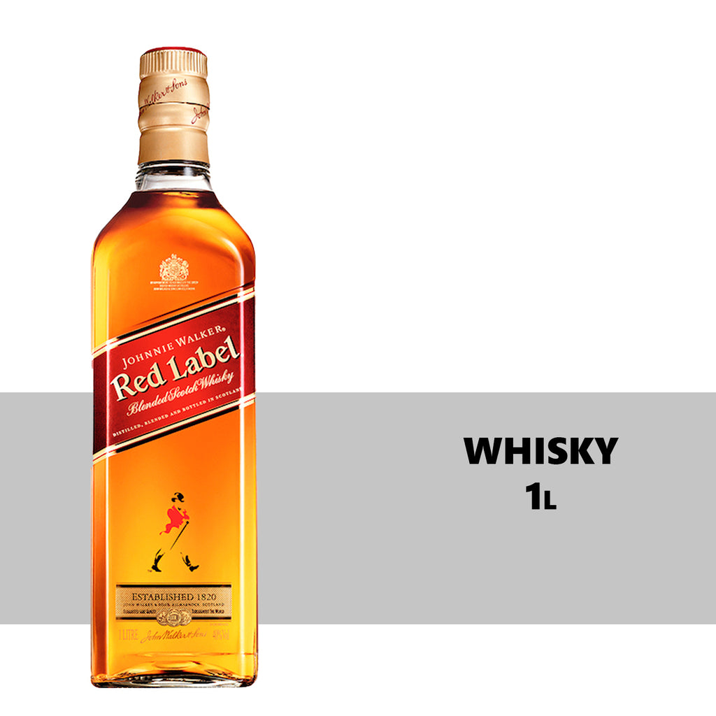 Whisky Johnnie Walker Red Label Garrafa 1l