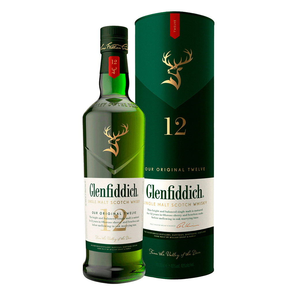 Whisky Escocês Glenfiddich 12 Anos 750ml