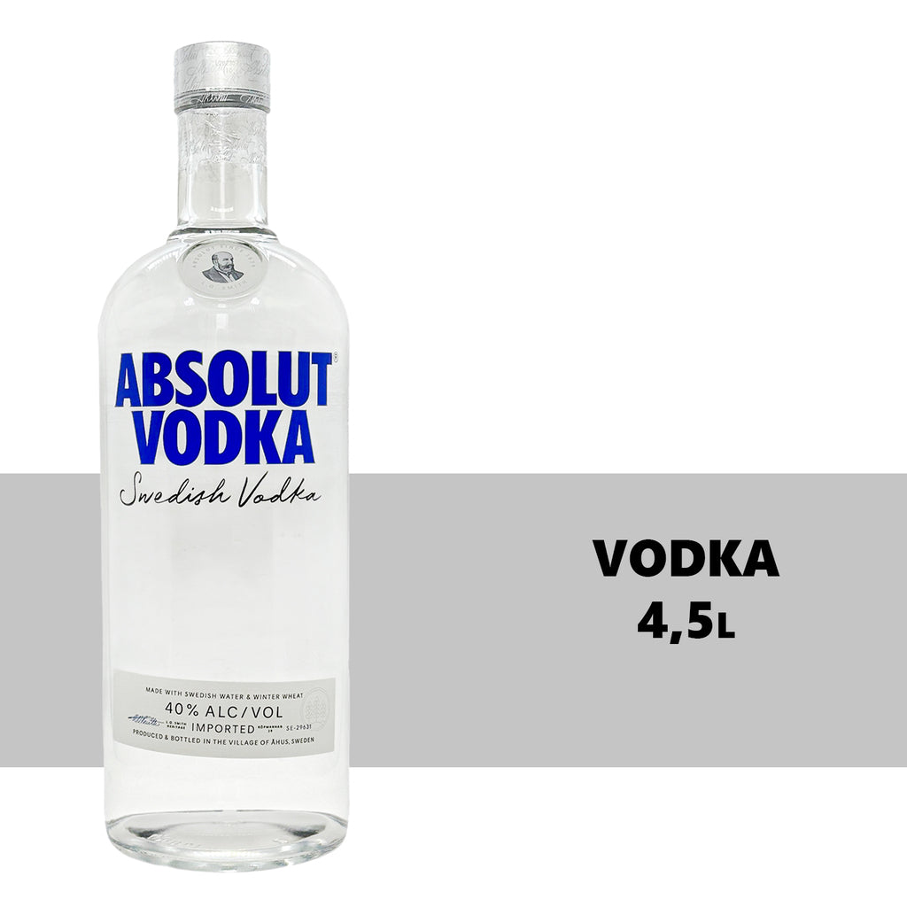 Vodka Sueca Absolut Tradicional 4,5l