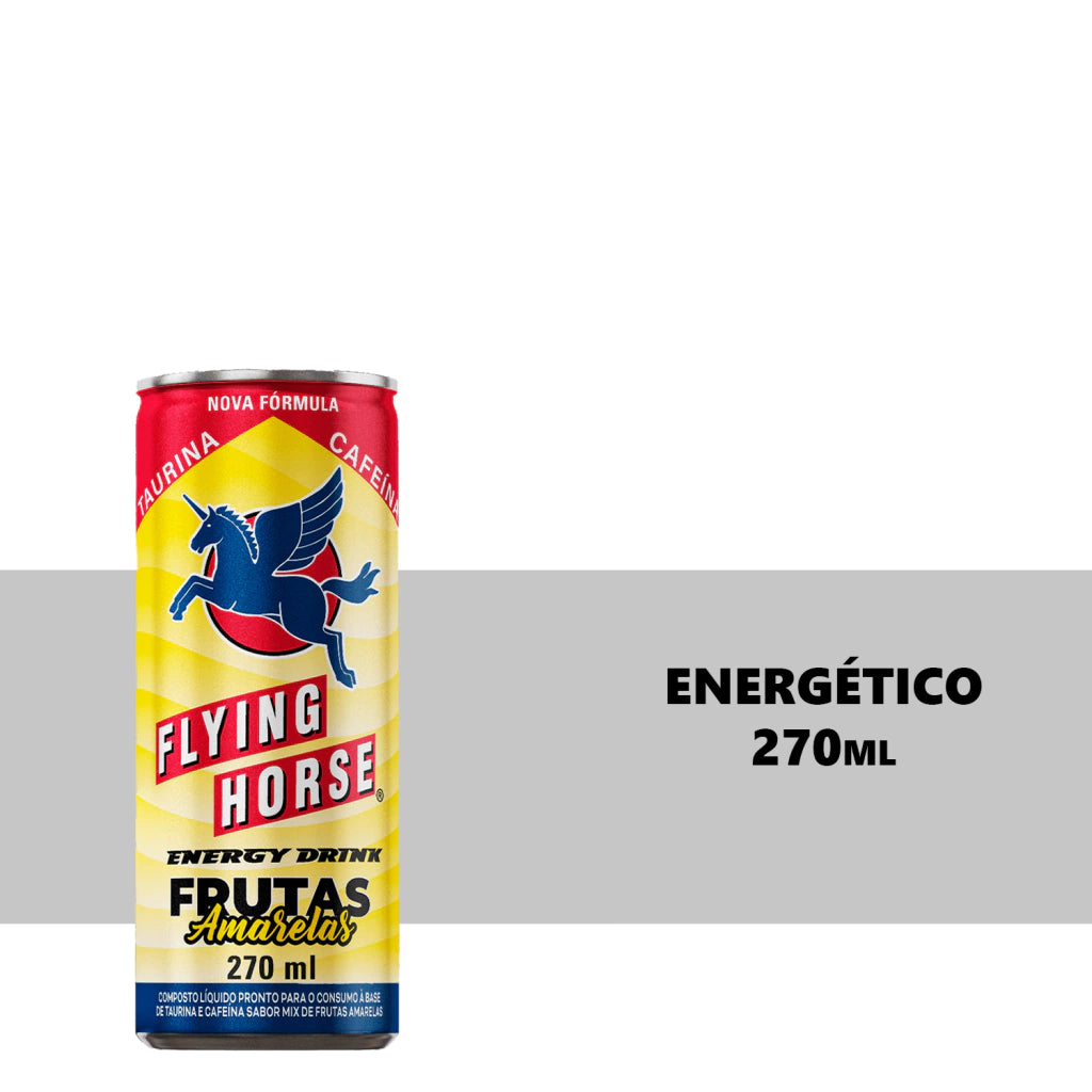 Energético Flying Horse Frutas Amarelas 270ml