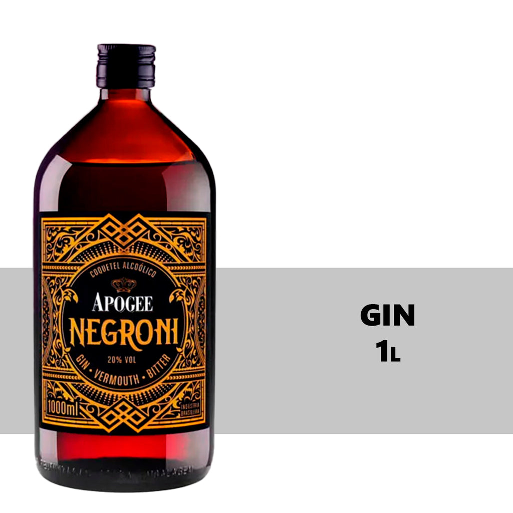 Aperitivo Apogee Negroni Gin Vermouth Bitter 1l