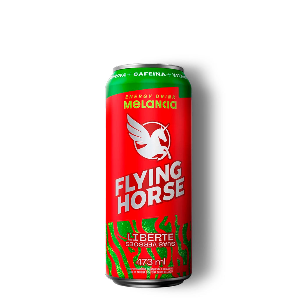 Energético Flying Horse Energy Drink Melancia 473ml 6 Unidades